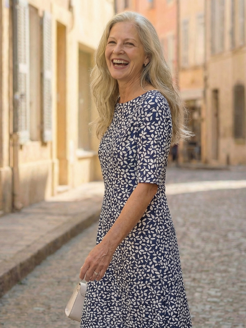 Uriah | Robe à Motif Côtier