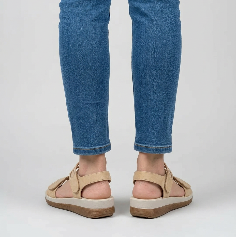 Talia - Sandale confortable femme