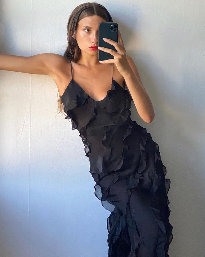 Eila™ | Robe Maxi avec Volants