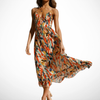 La Scintilla | Robe Midi Couleur Éclatante