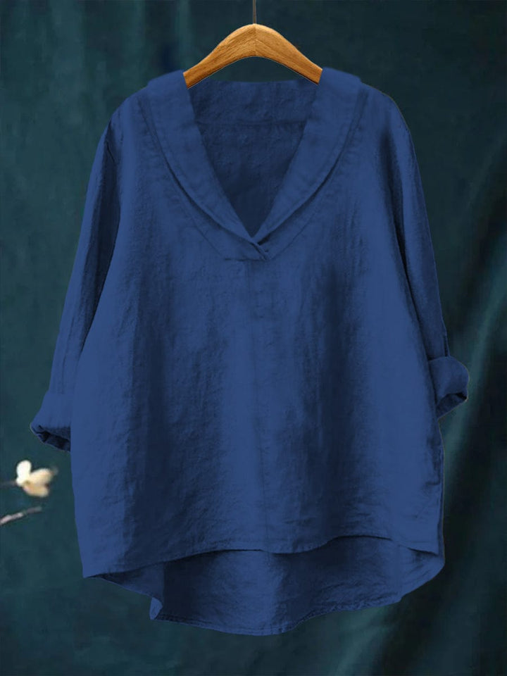 Samantha | Blouse d'été en lin élégante
