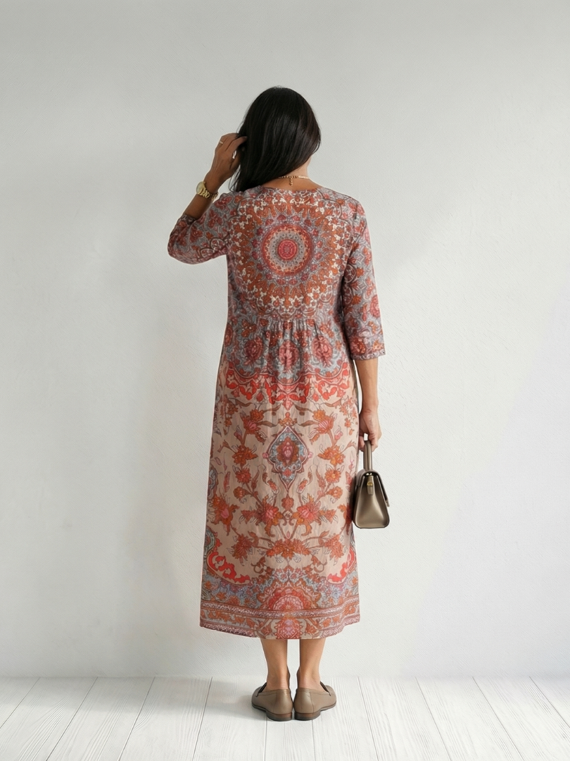 Logan | Robe Midi Ajustement Équilibré