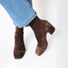 Elara · Bottines Élégantes à Talons Carrés