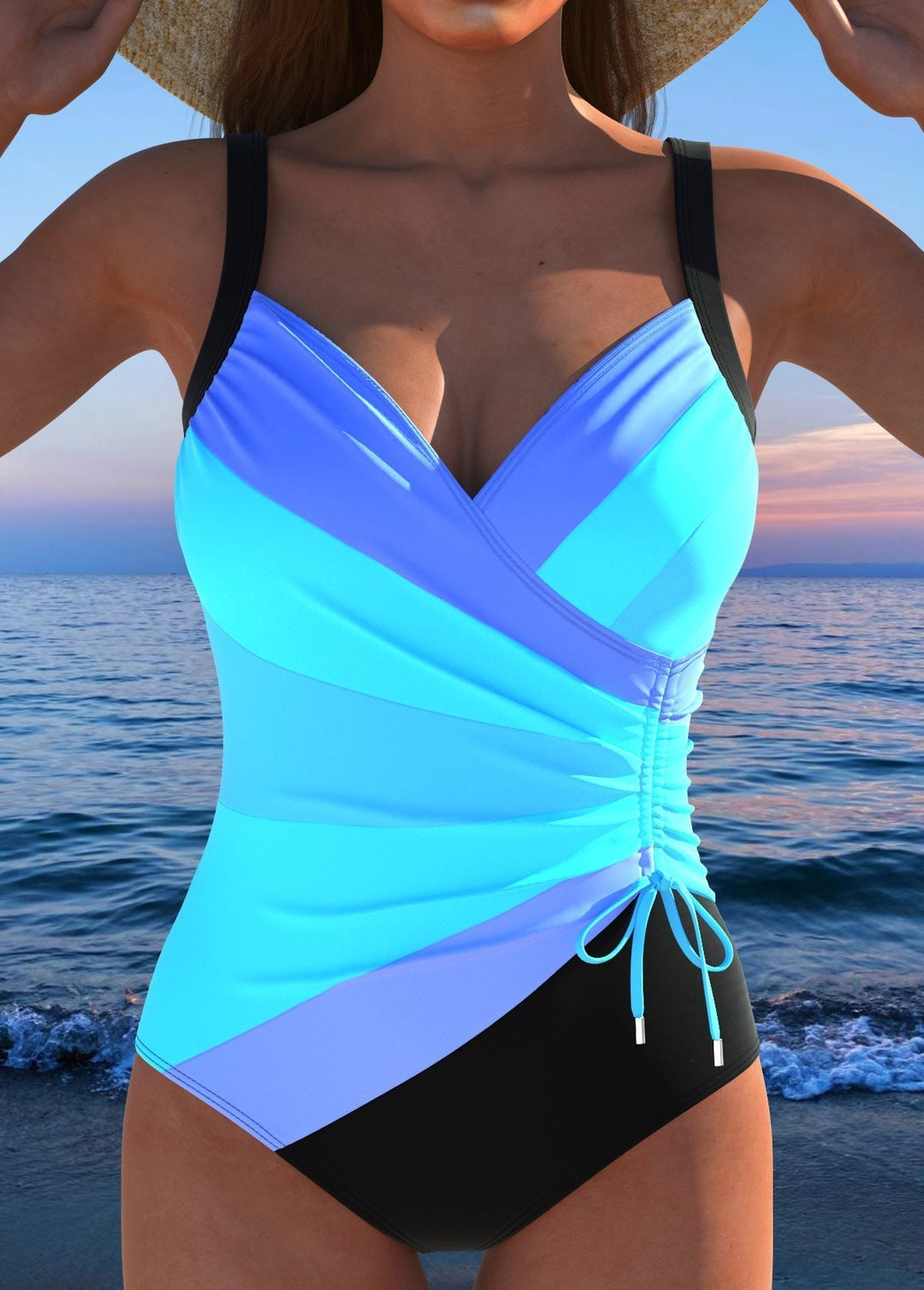 Mayte | Maillot de bain croisé qui met en valeur et flatte