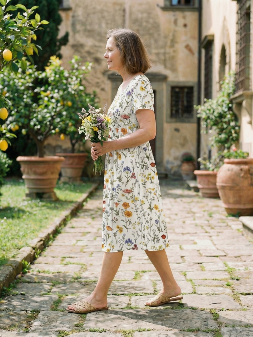 Florence | Robe Champ de Fleurs Sauvages