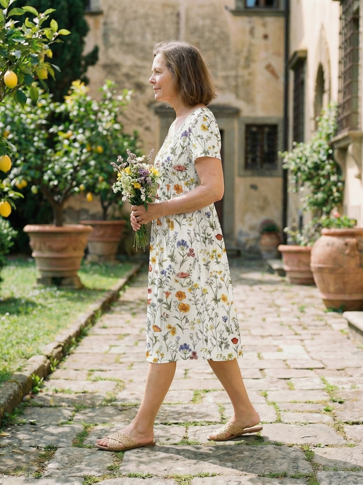 Florence | Robe Champ de Fleurs Sauvages