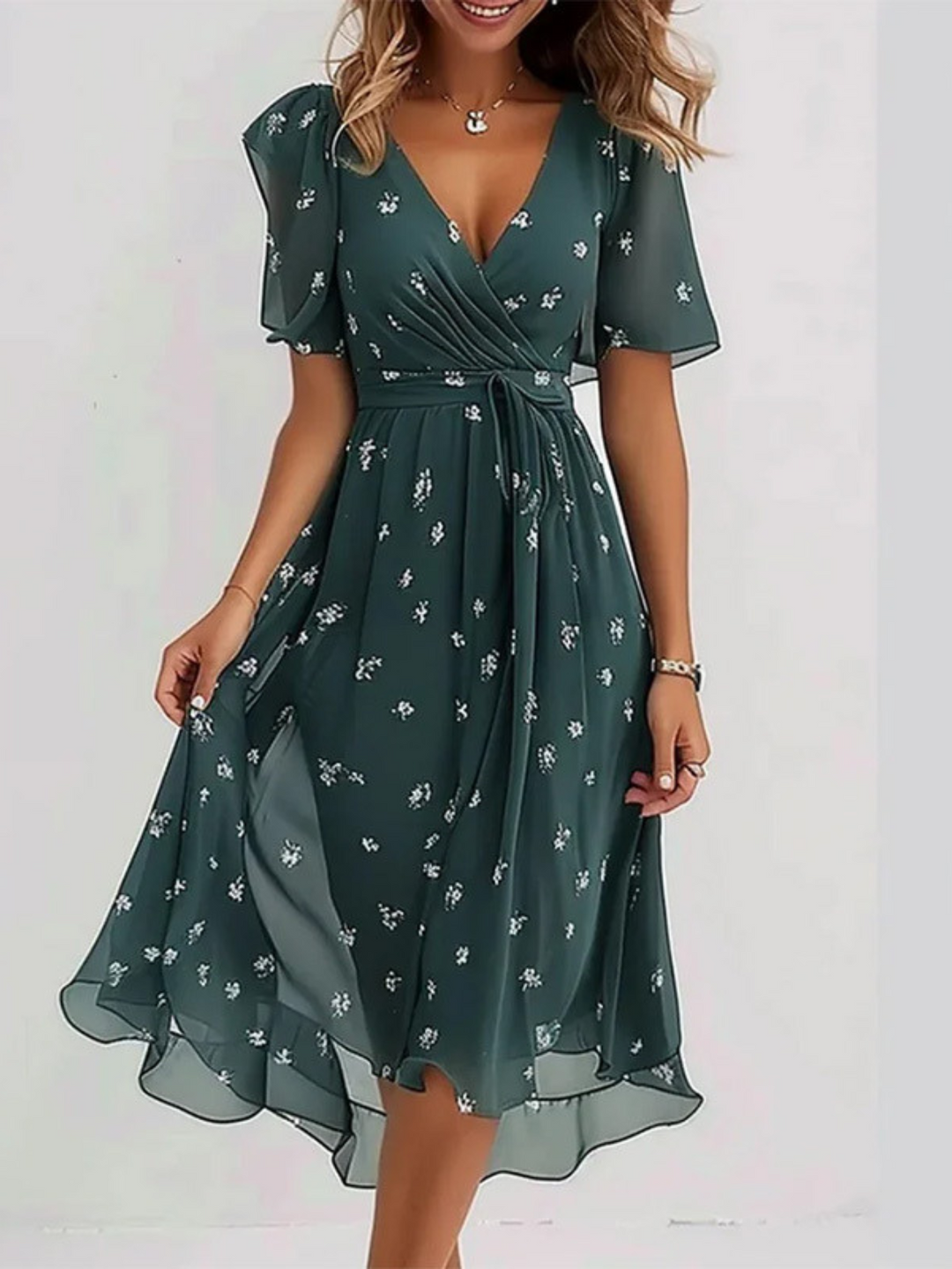 Matilda | Robe d'Été avec Couverture pour le Ventre