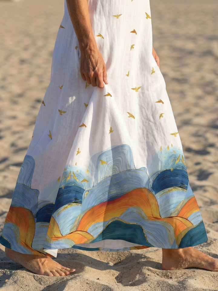 Caelia | Robe Maxi Calm Line