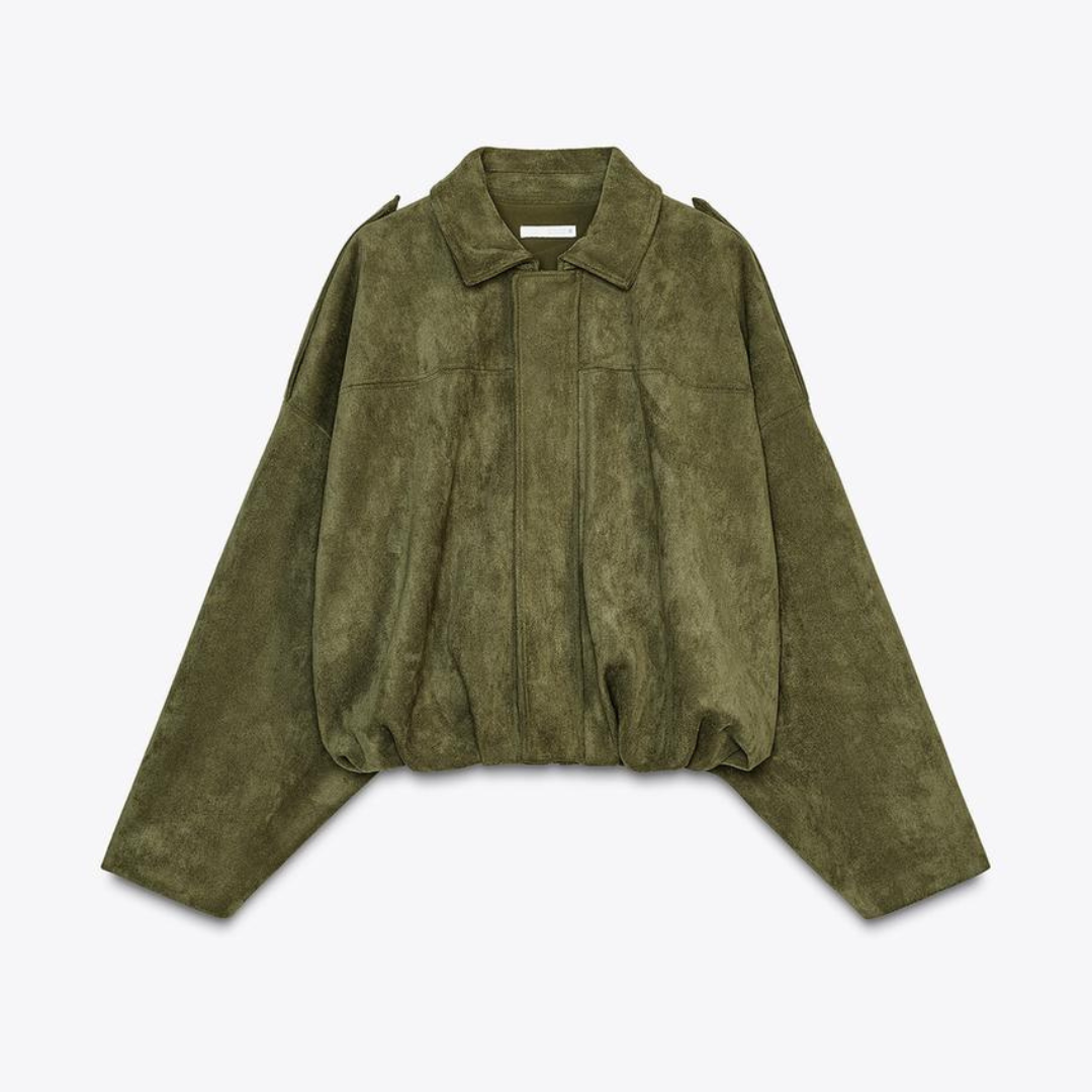 Elara · Veste en Simili Suède