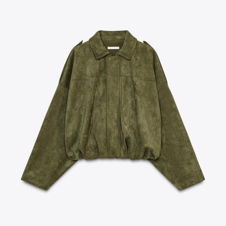 Elara · Veste en Simili Suède