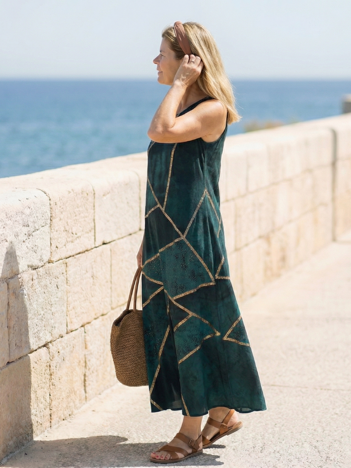 Saelle | Robe Midi Calme Marée