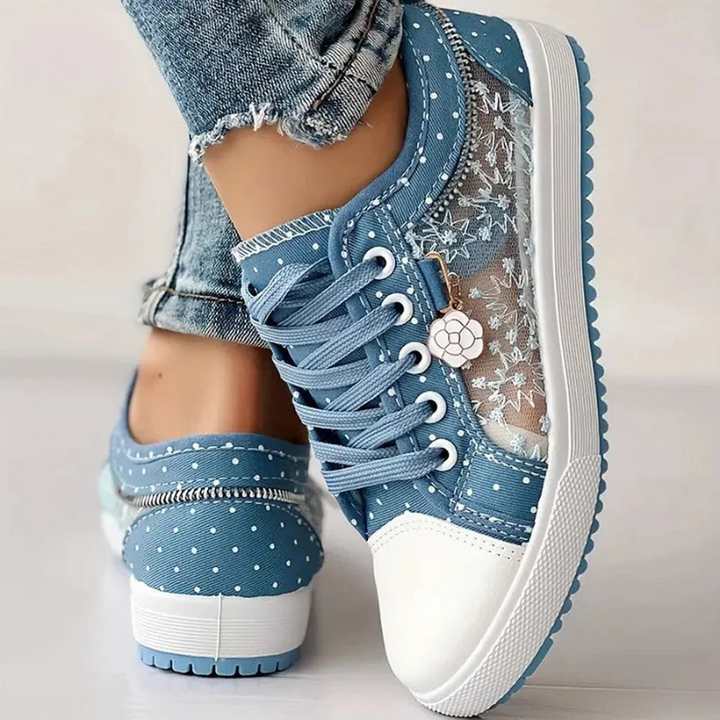 Elara · Baskets Élégantes en Dentelle