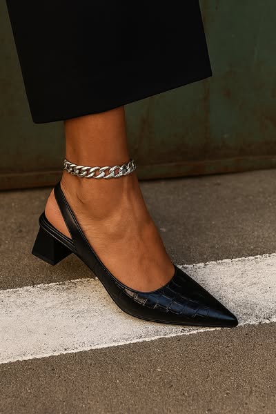 Olga - Chaussures à talon carré élégantes