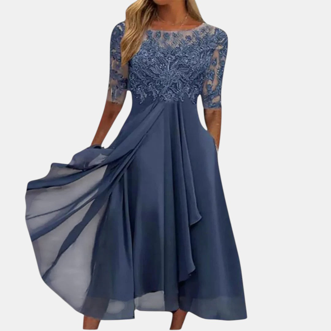 Ella | Robe en Dentelle Élégante