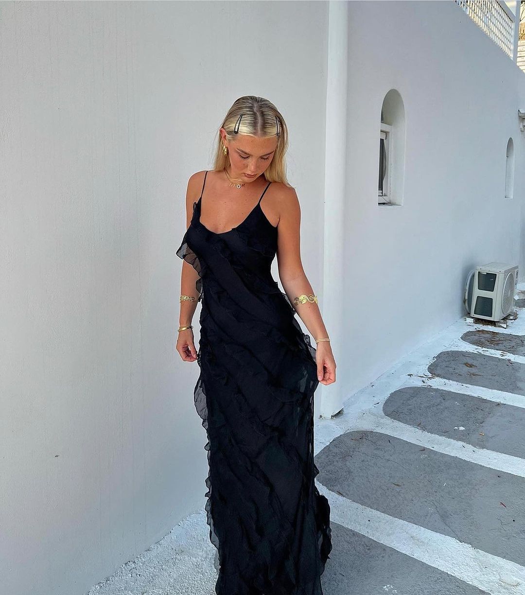 Eila™ | Robe Maxi avec Volants