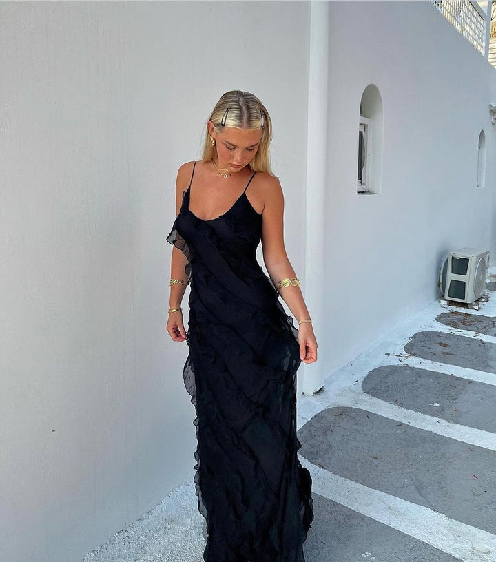 Eila™ | Robe Maxi avec Volants