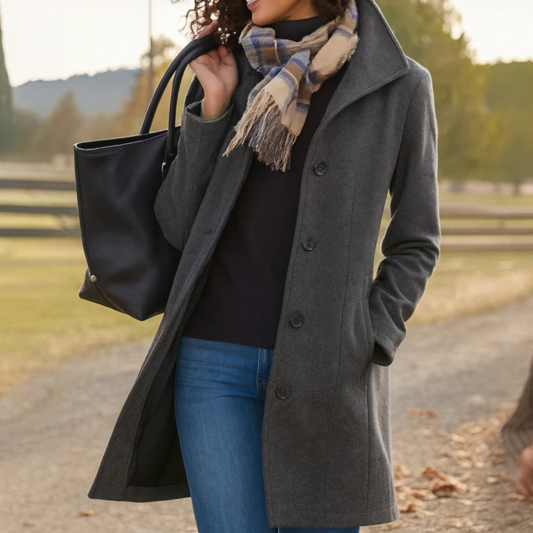 Elara · Manteau Printanier Élégant