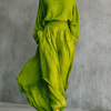 Elara · Ensemble Luxe en Lin à Deux Pièces
