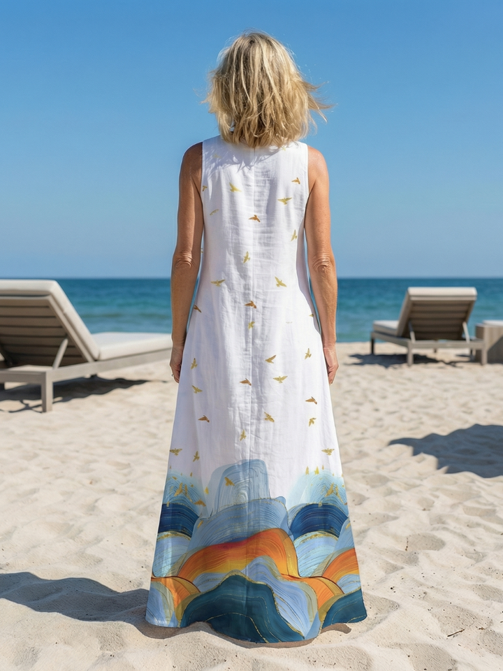 Caelia | Robe Maxi Calm Line