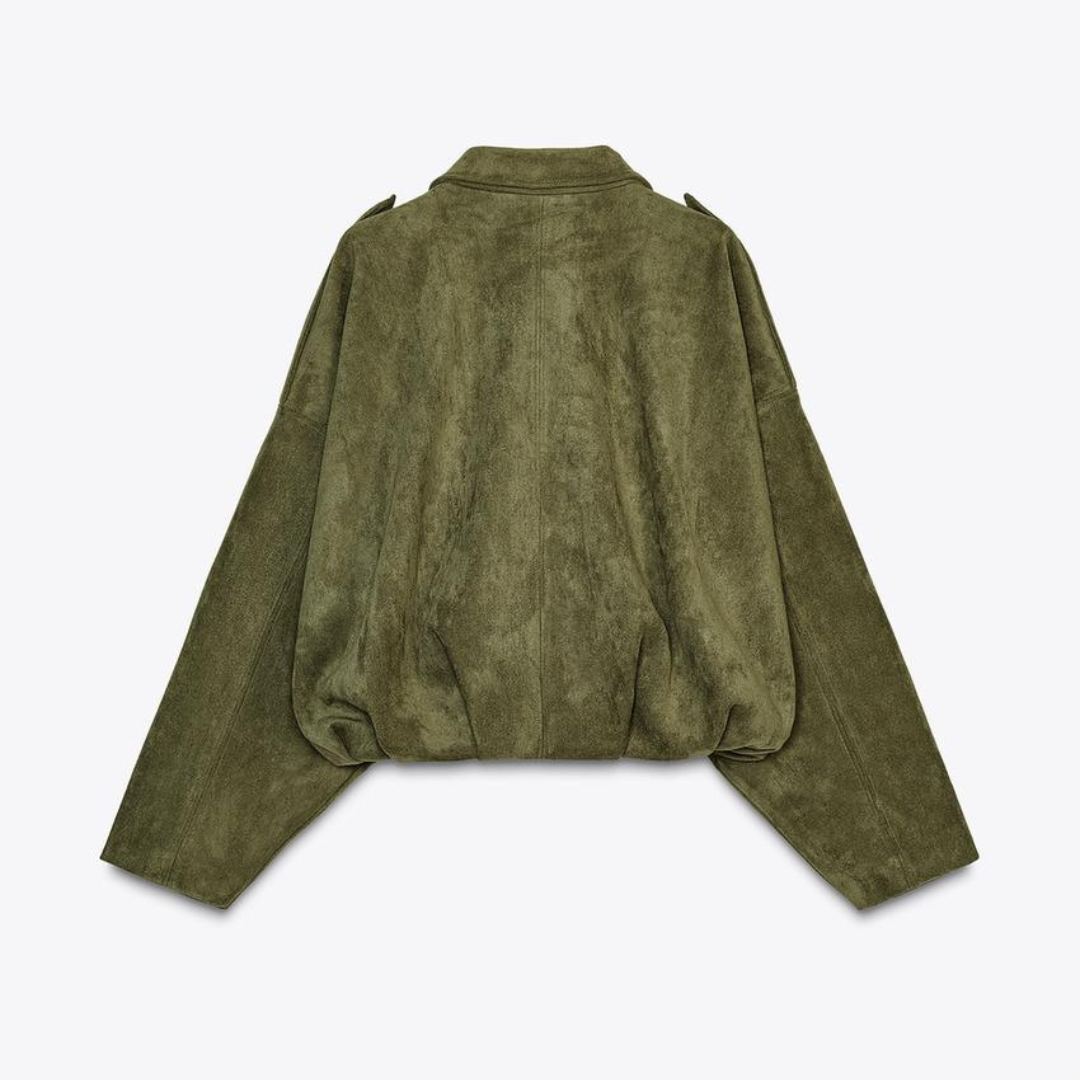 Elara · Veste en Simili Suède