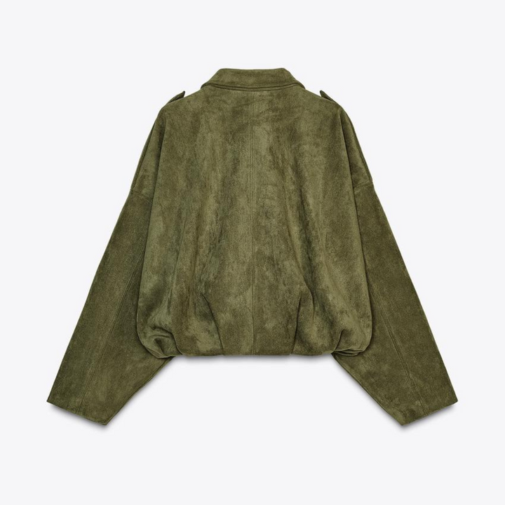 Elara · Veste en Simili Suède