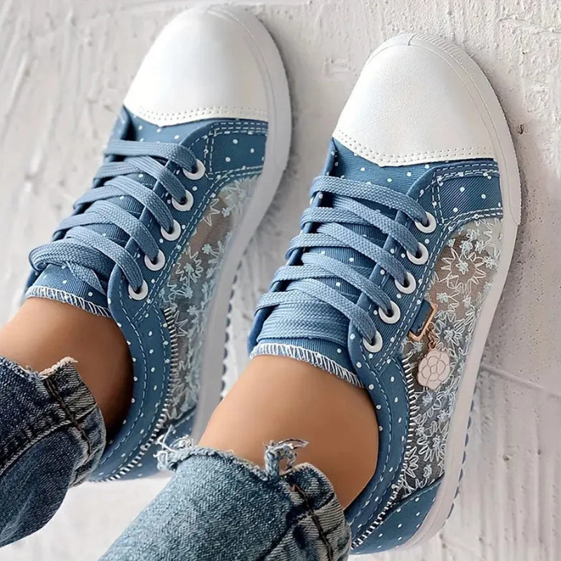 Elara · Baskets Élégantes en Dentelle