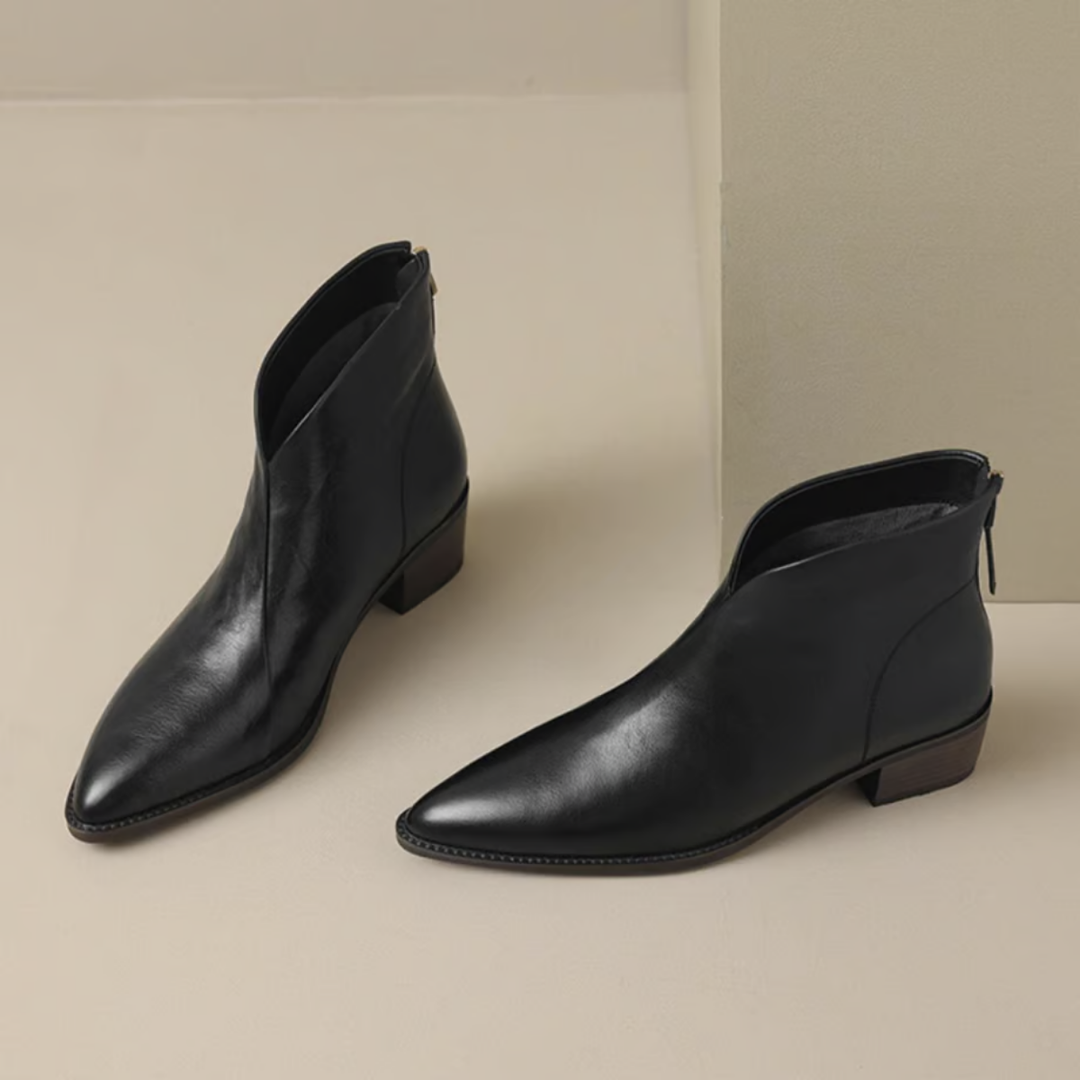 Elara · Bottines Élégantes en Cuir Premium