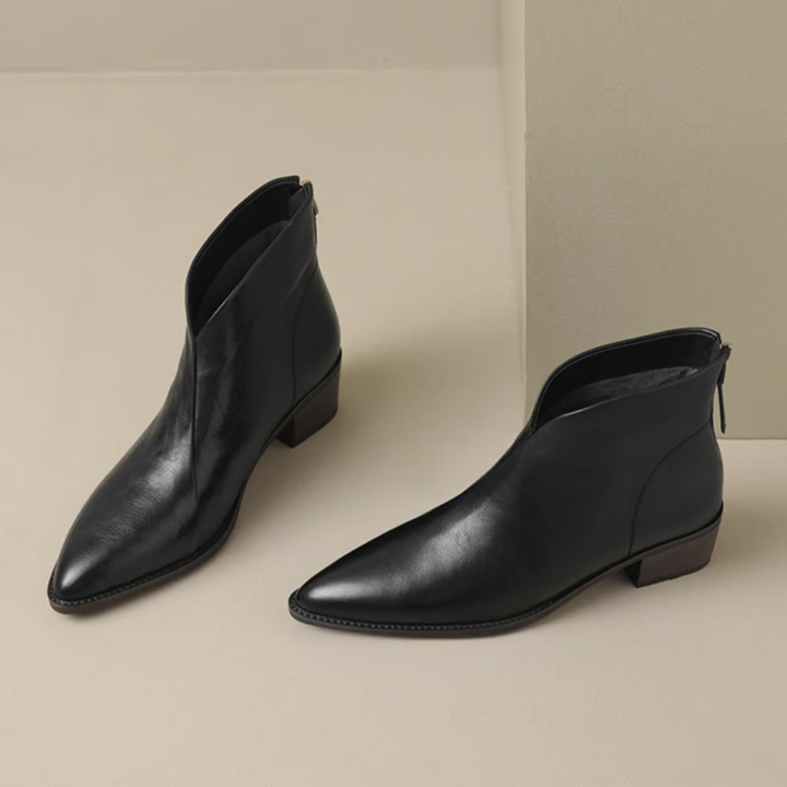 Elara · Bottines Élégantes en Cuir Premium