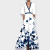 Eliana™ | Robe A-Line Fleurie Élégante