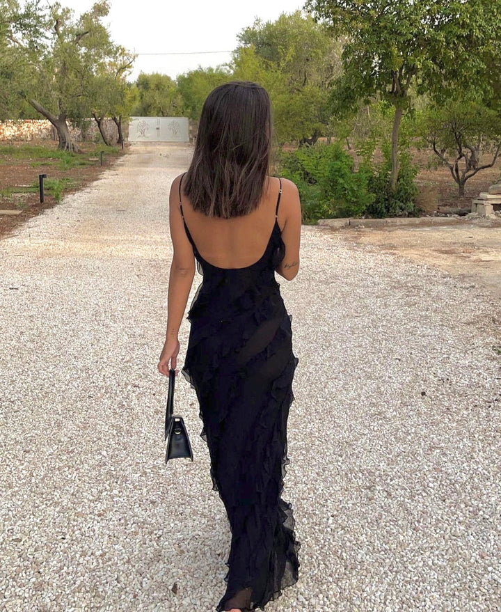 Eila™ | Robe Maxi avec Volants