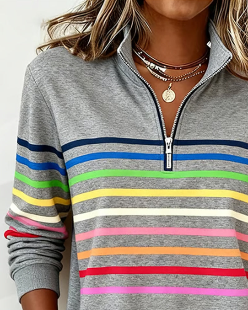 Elara · Pull Coloré Décontracté en Confort Élégant