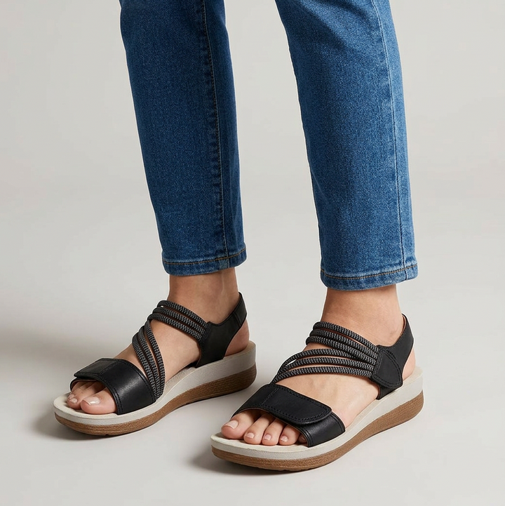 Talia - Sandale confortable femme