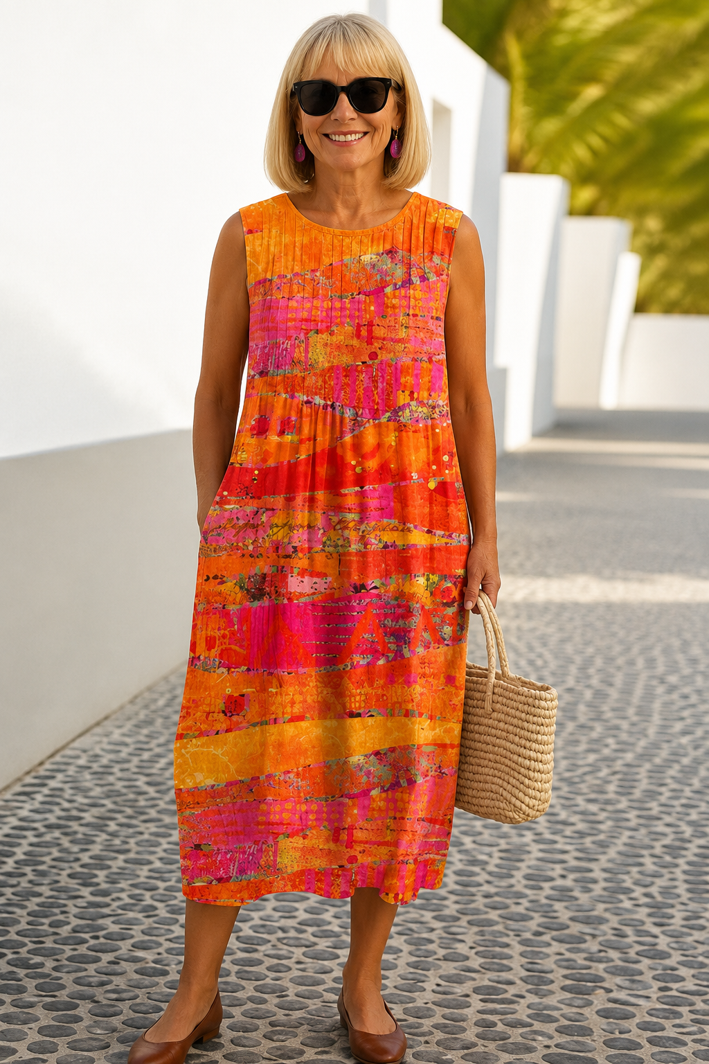 Robe Midi Faye™ Sunset