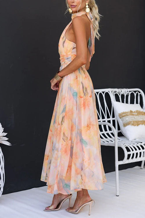 Ava™ – Robe Maxi Florale