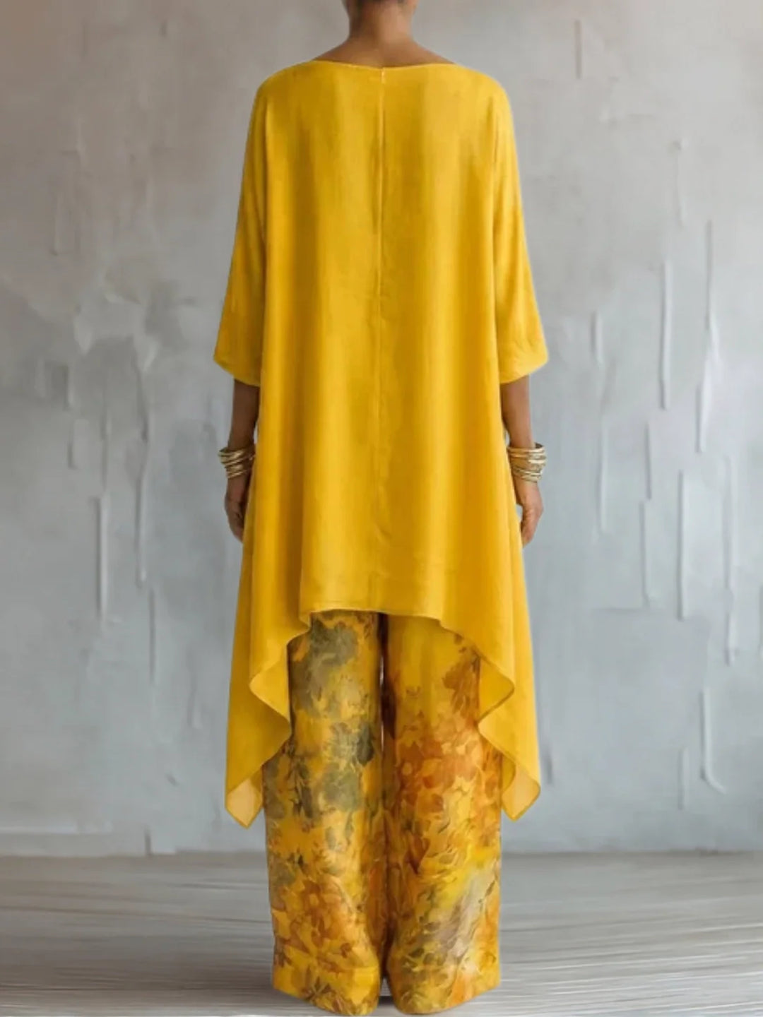 Ginevra | Ensemble Fluide Asymétrique Floral