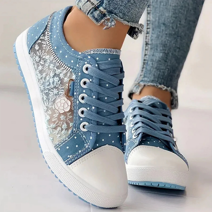 Elara · Baskets Élégantes en Dentelle