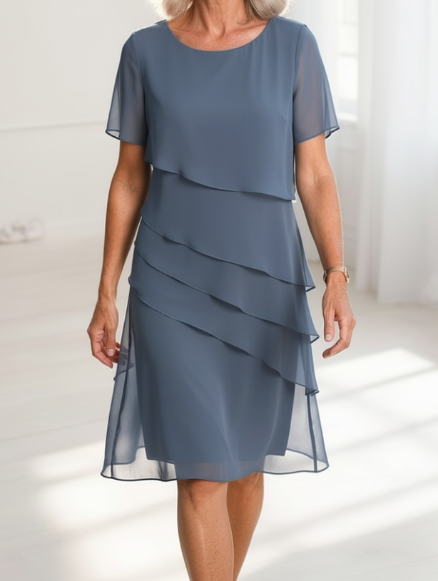 Juliette | Robe élégante et fluide avec volants
