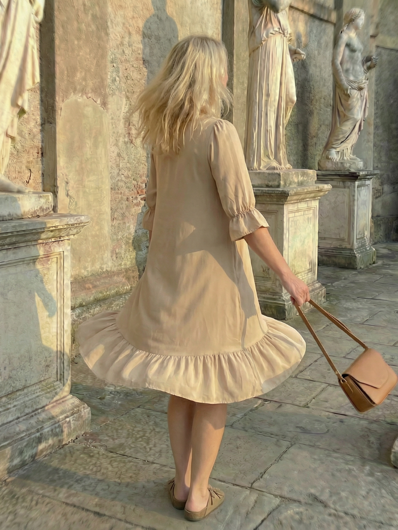 Daven | Robe de jour à volants