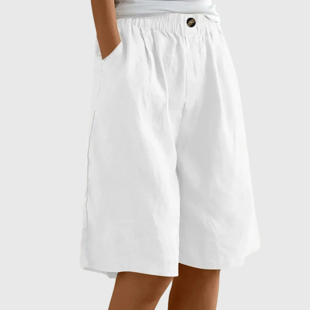 Shorts Amples Taille Élastique Ella