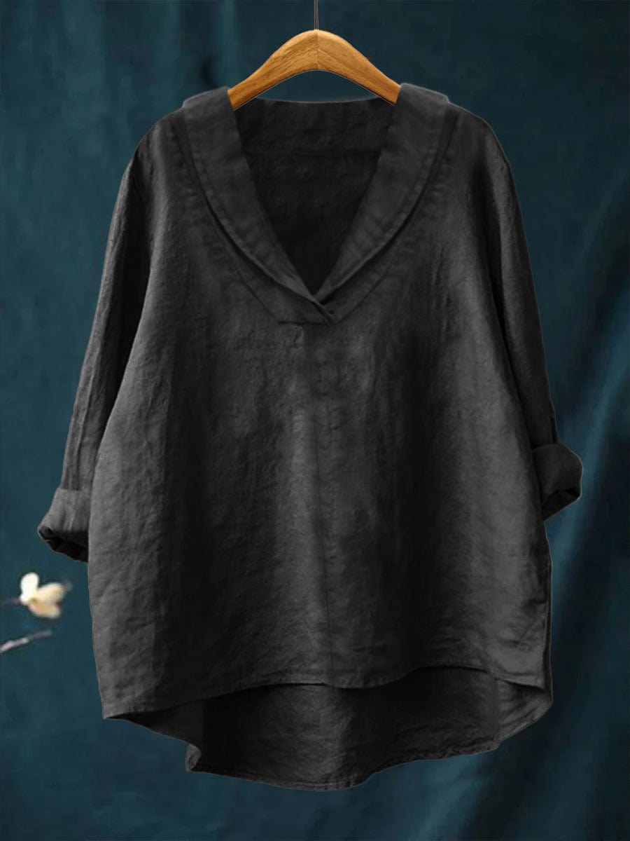 Samantha | Blouse d'été en lin élégante