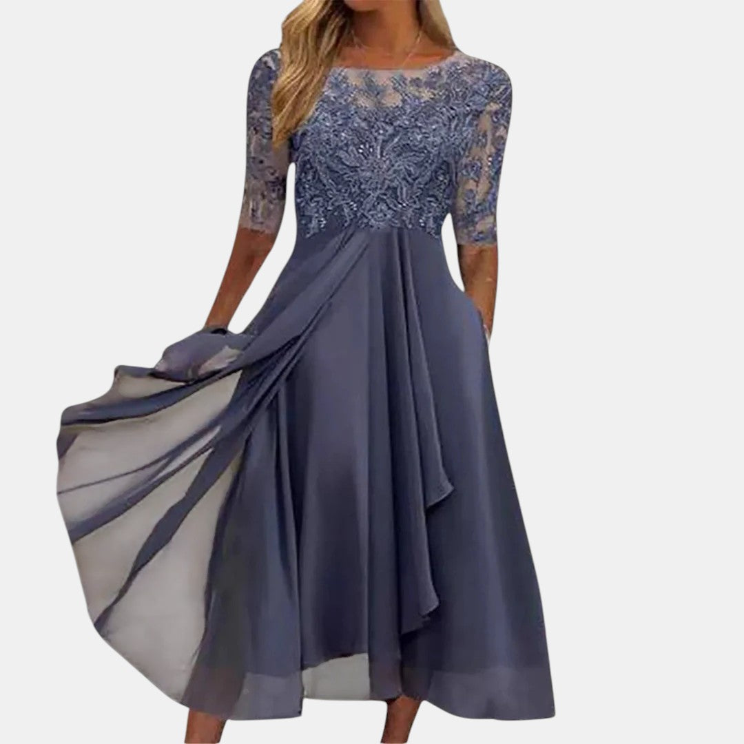 Ella | Robe en Dentelle Élégante