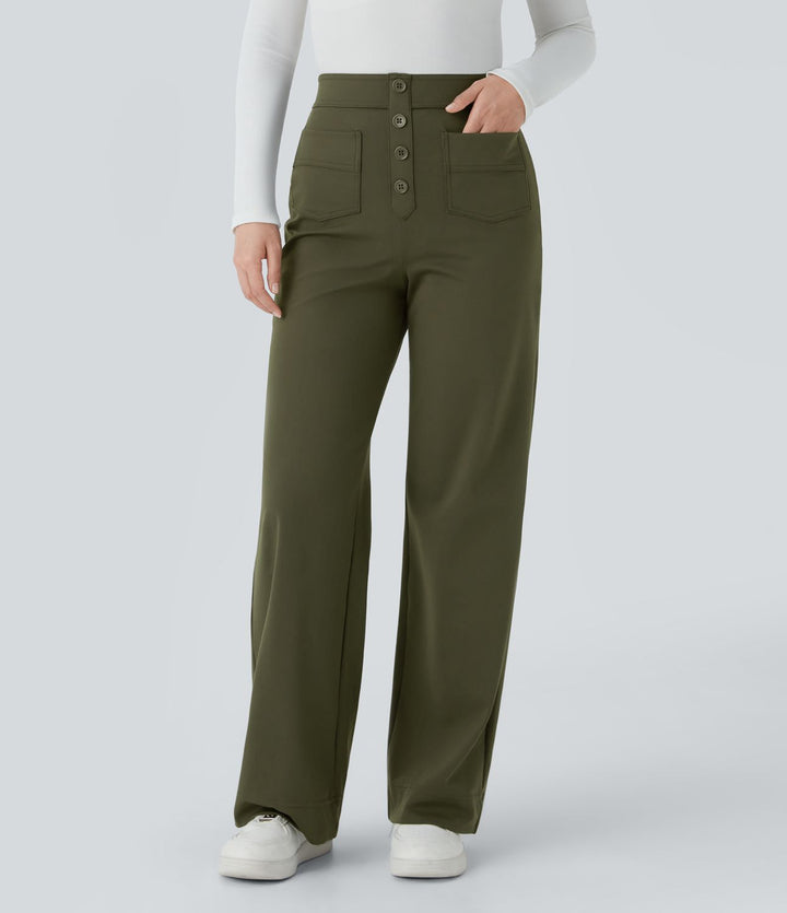 Elara · Pantalons Élastiques Chic et Confortables