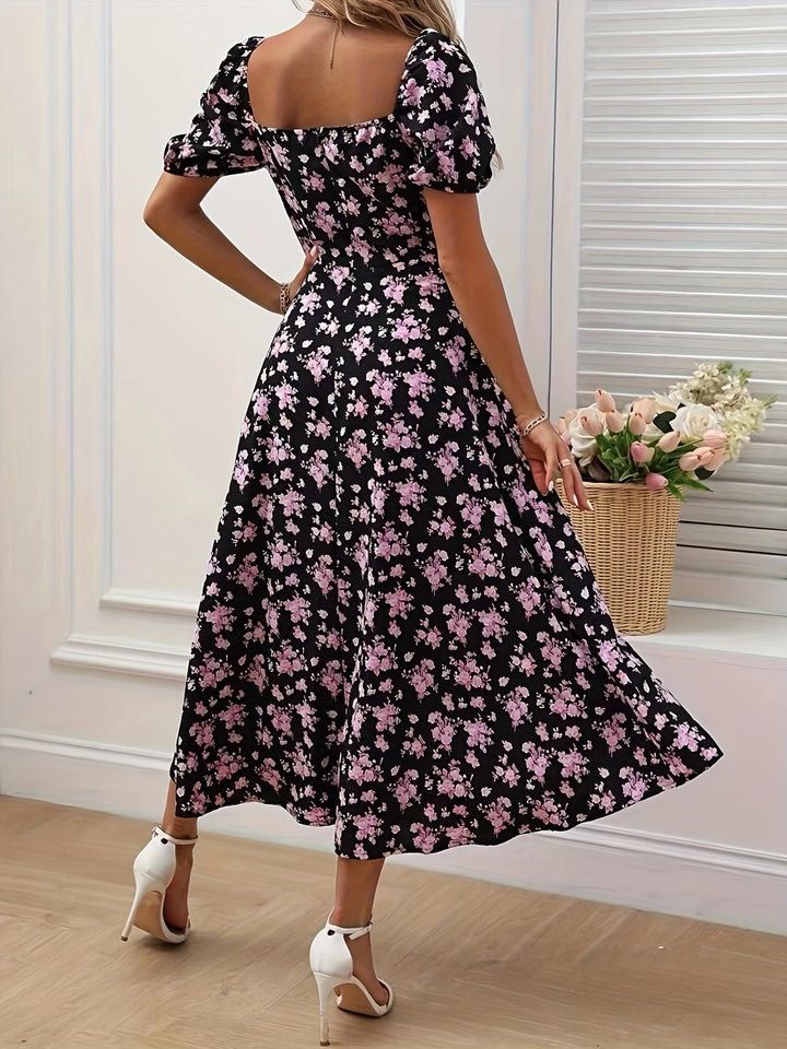 La Scintilla | Robe Élégante Florale Chloé