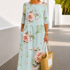 Keely | Robe Fleur de Coucher de Soleil