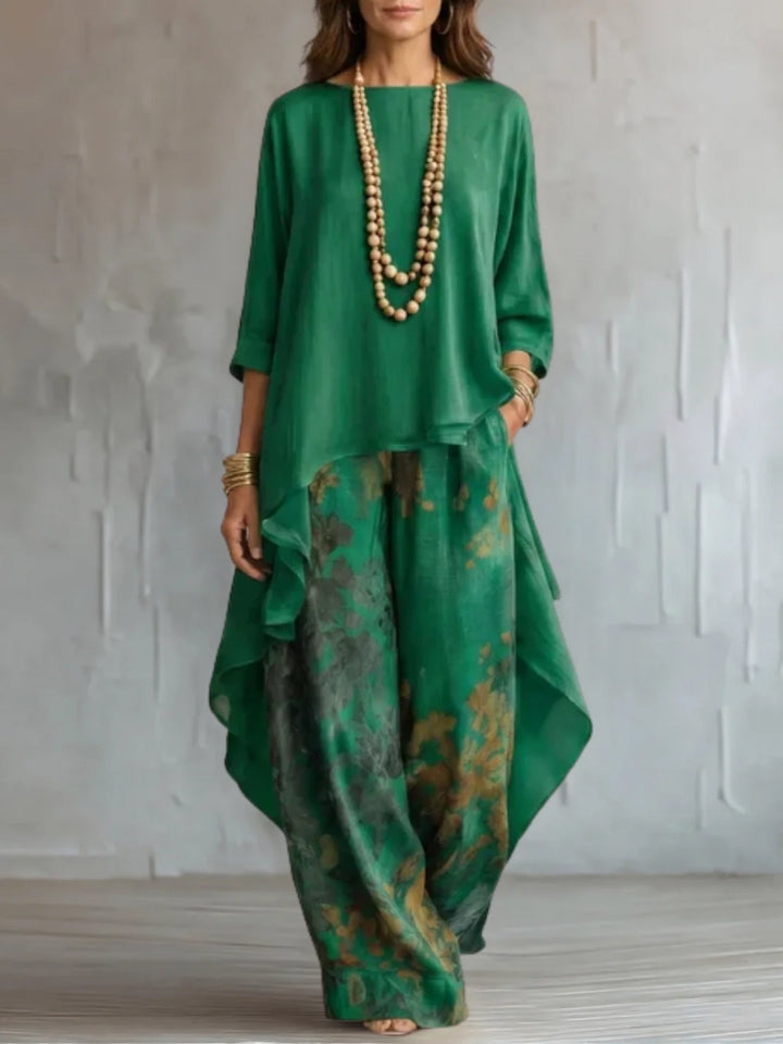 Ginevra | Ensemble Fluide Asymétrique Floral