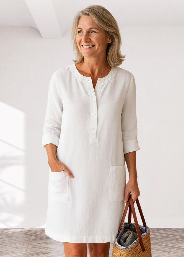 EVI | Robe décontractée pour femmes avec une coupe ample et un look intemporel pour tous les jours