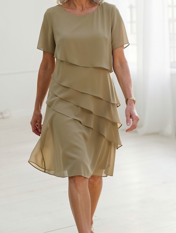 Juliette | Robe élégante et fluide avec volants