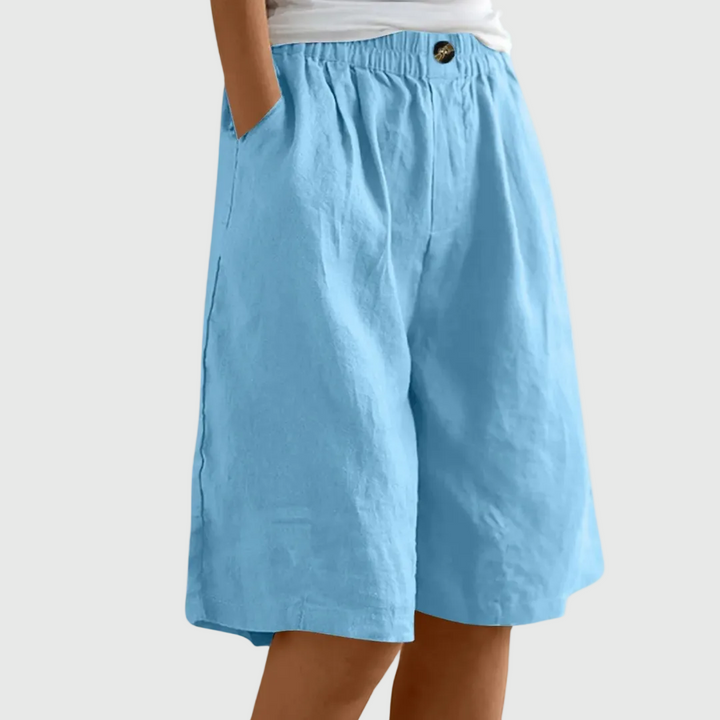 Shorts Amples Taille Élastique Ella