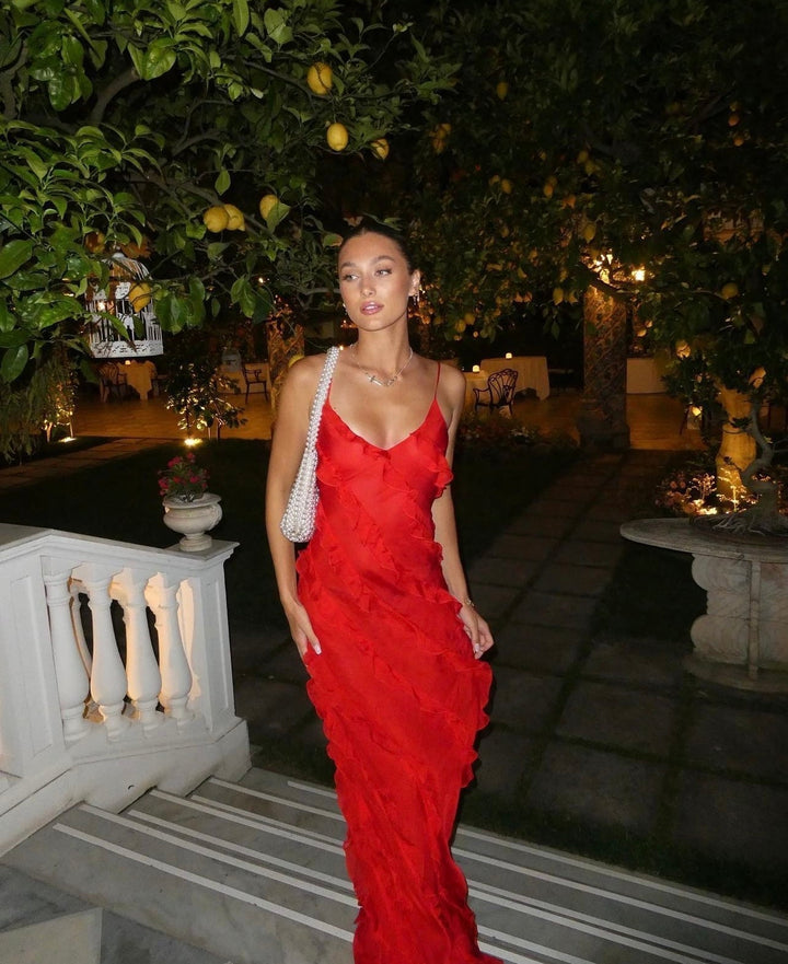 Eila™ | Robe Maxi avec Volants