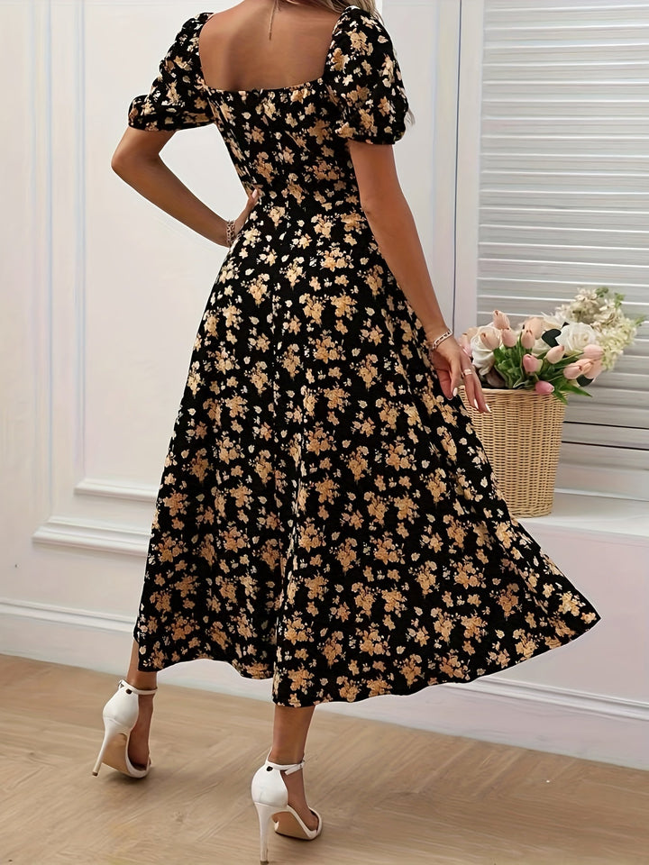 La Scintilla | Robe Élégante Florale Chloé